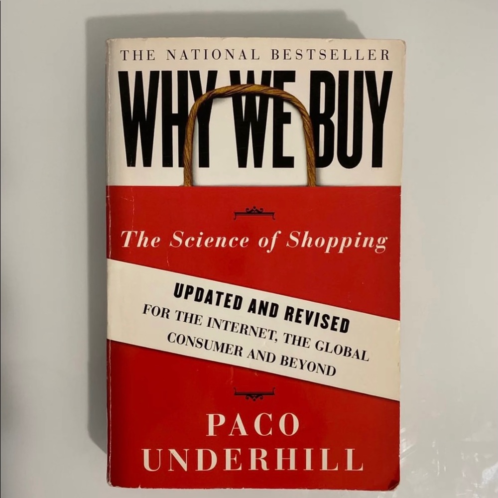 Why We Buy By Paco Underhill Paperback Book
